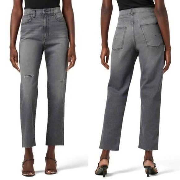 HUDSON Kass High Rise Straight Fit Jeans - Picture 1 of 9